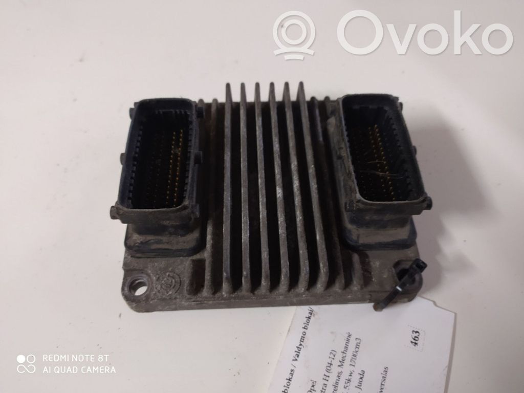 Opel Astra H Variklio valdymo blokas 