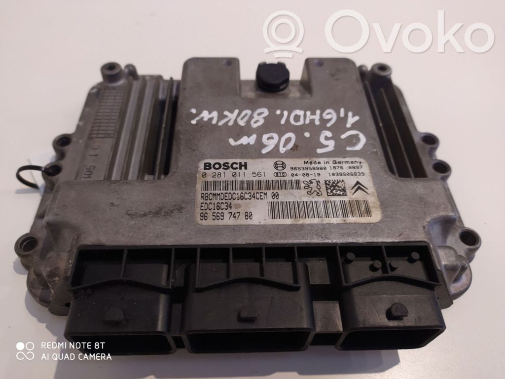 Citroen C5 Engine control unit/module 