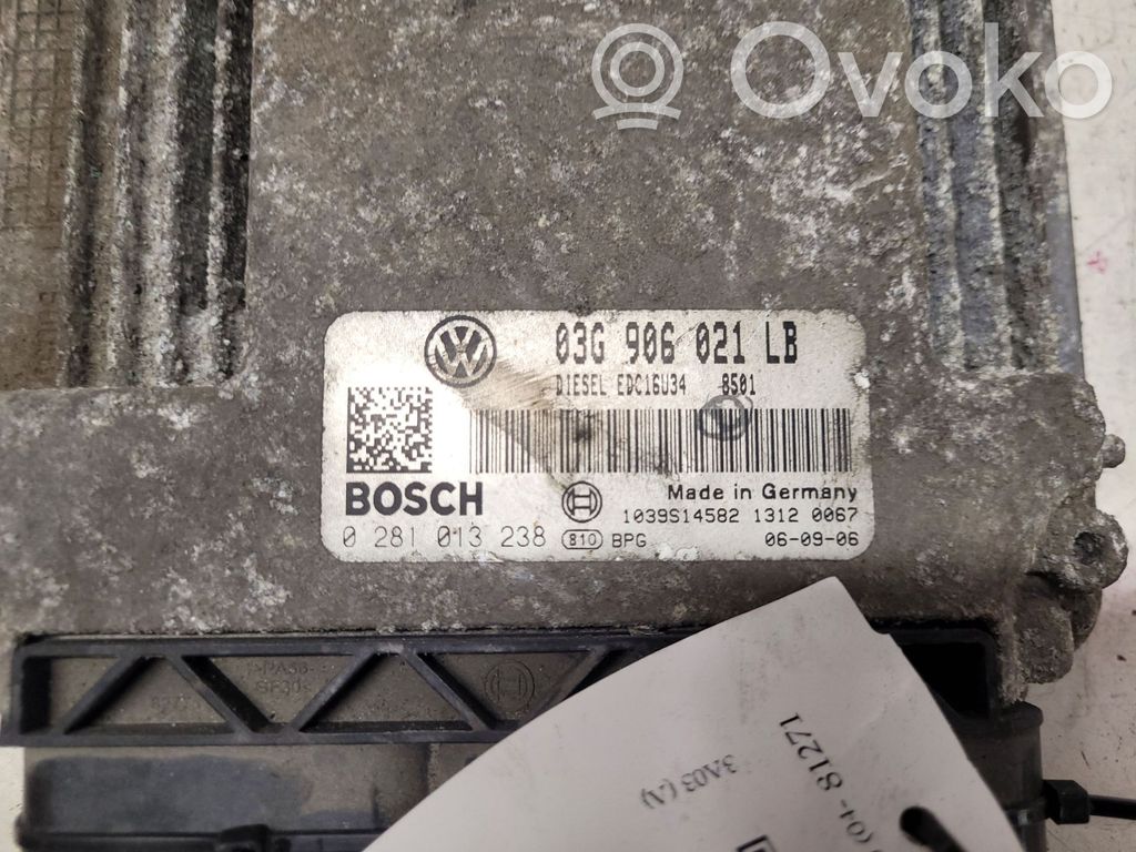 Skoda Octavia Mk2 (1Z) Engine control unit/module 