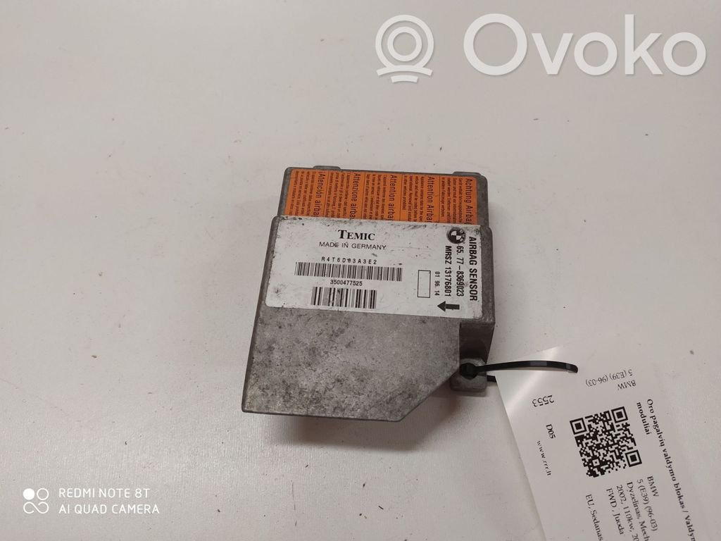 BMW 5 E39 Airbag control unit/module 