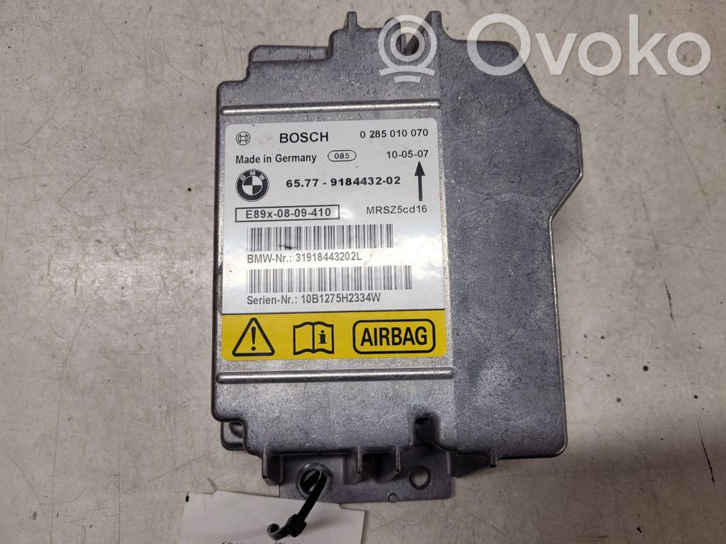 BMW 3 E90 E91 Airbag control unit/module 
