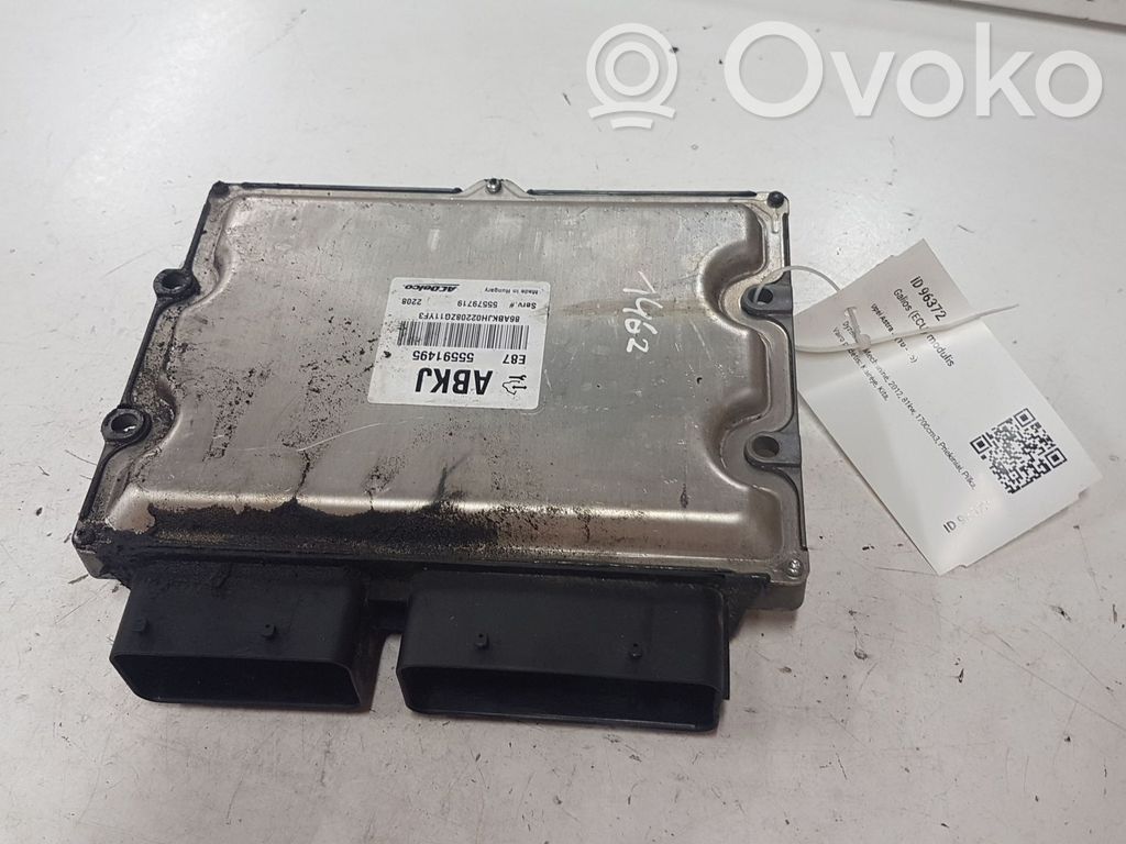Opel Astra J Engine control unit/module 
