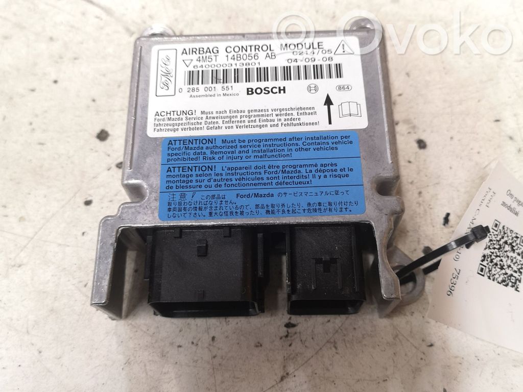 Ford Focus C-MAX Airbag control unit/module 