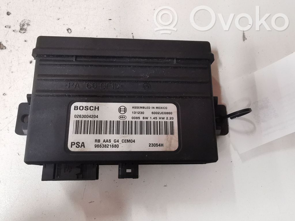 Citroen C3 Picasso Parking PDC control unit/module 