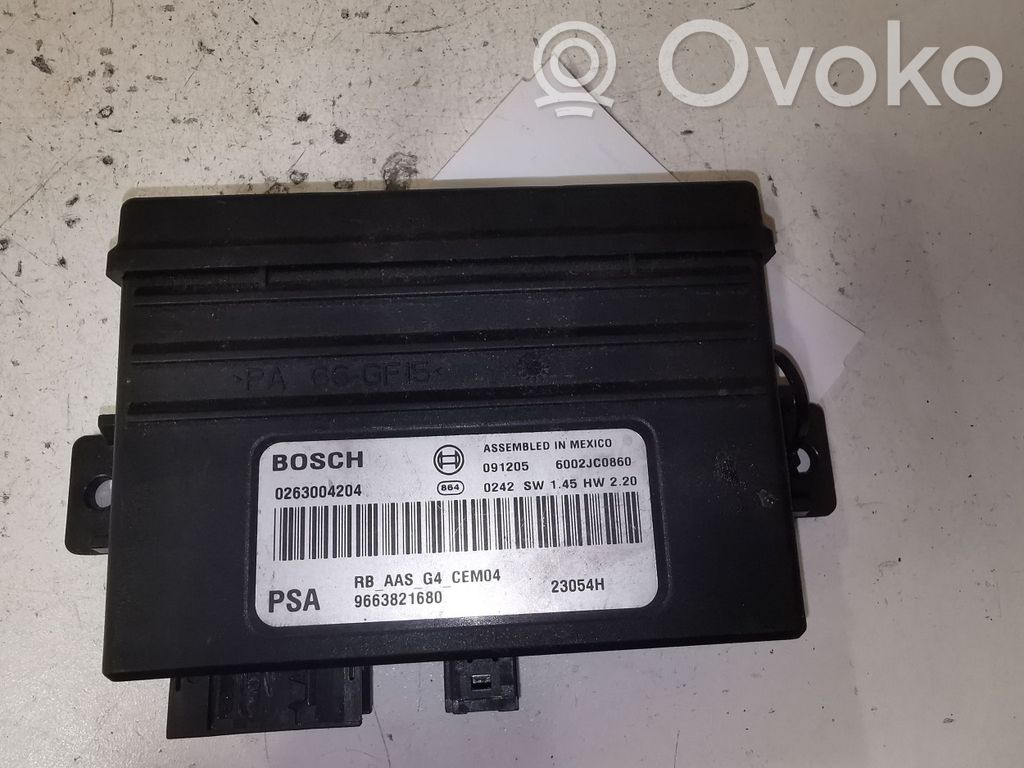 Citroen C5 Parking PDC control unit/module 