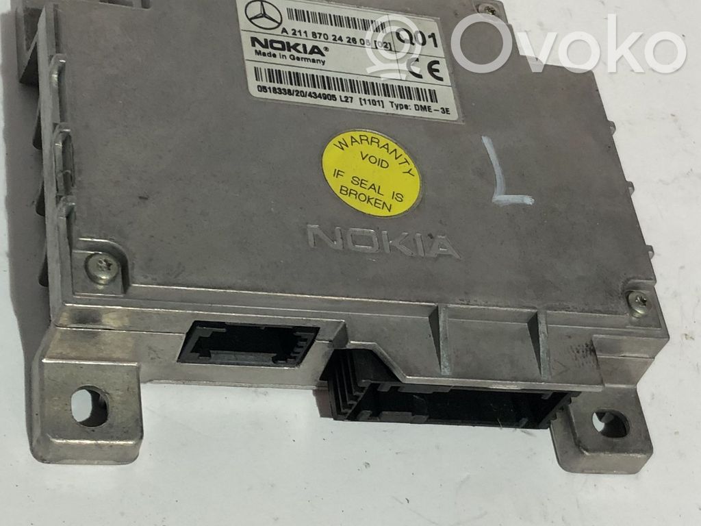 Mercedes-Benz E W211 Phone control unit/module 