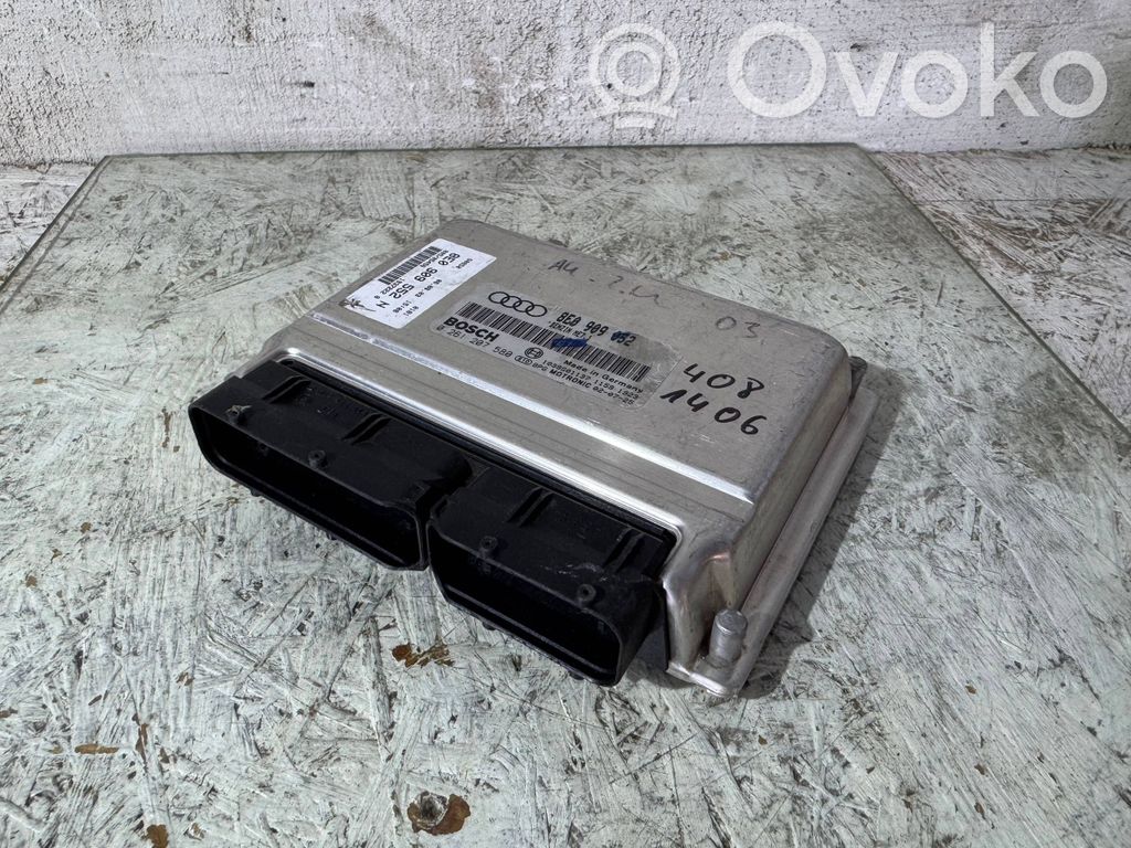 Engine control unit/module   8E0909052,1039S01137,0261207580