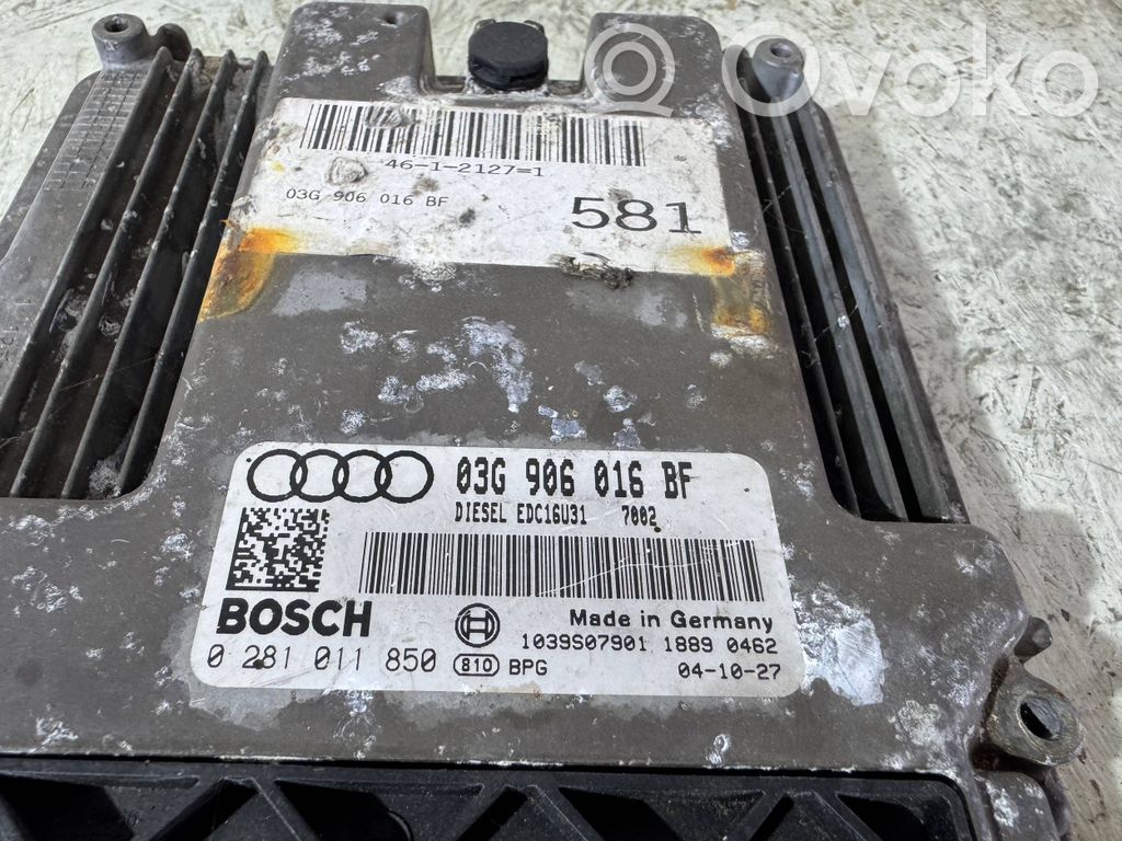 Audi A6 S6 C6 4F Engine control unit/module 