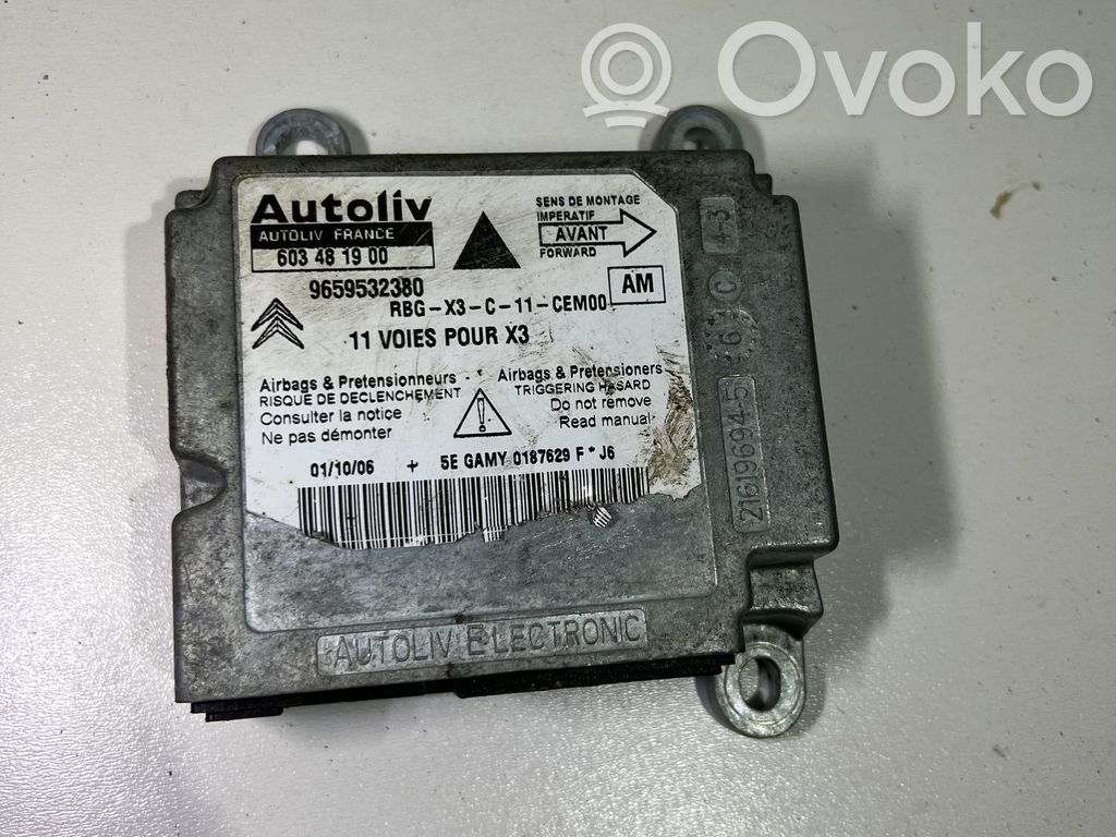 Citroen C5 Airbag control unit/module 