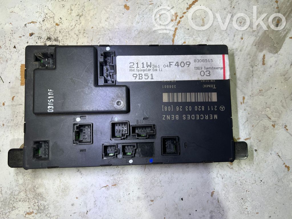 Mercedes-Benz E W211 Door control unit/module 