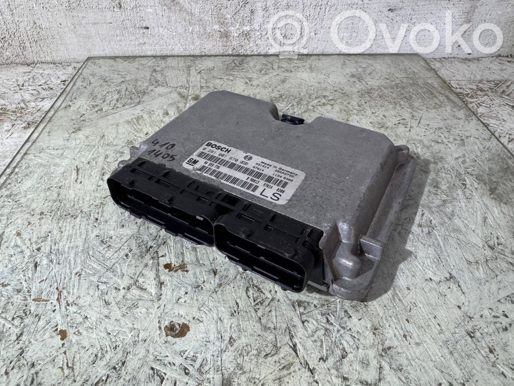Opel Astra G Engine control unit/module 