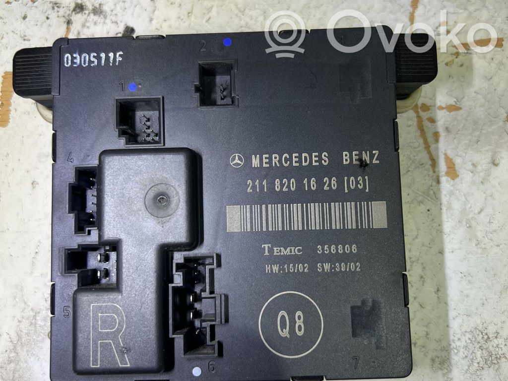 Mercedes-Benz E W211 Door control unit/module 