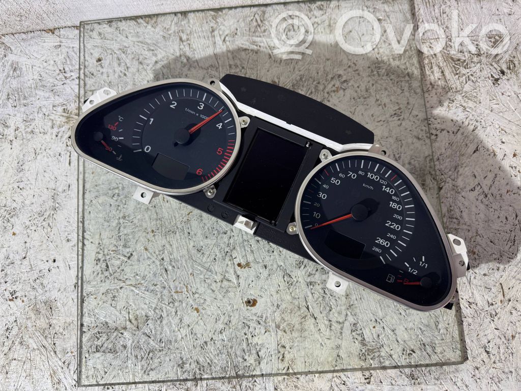 Audi A6 S6 C6 4F Speedometer (instrument cluster) 