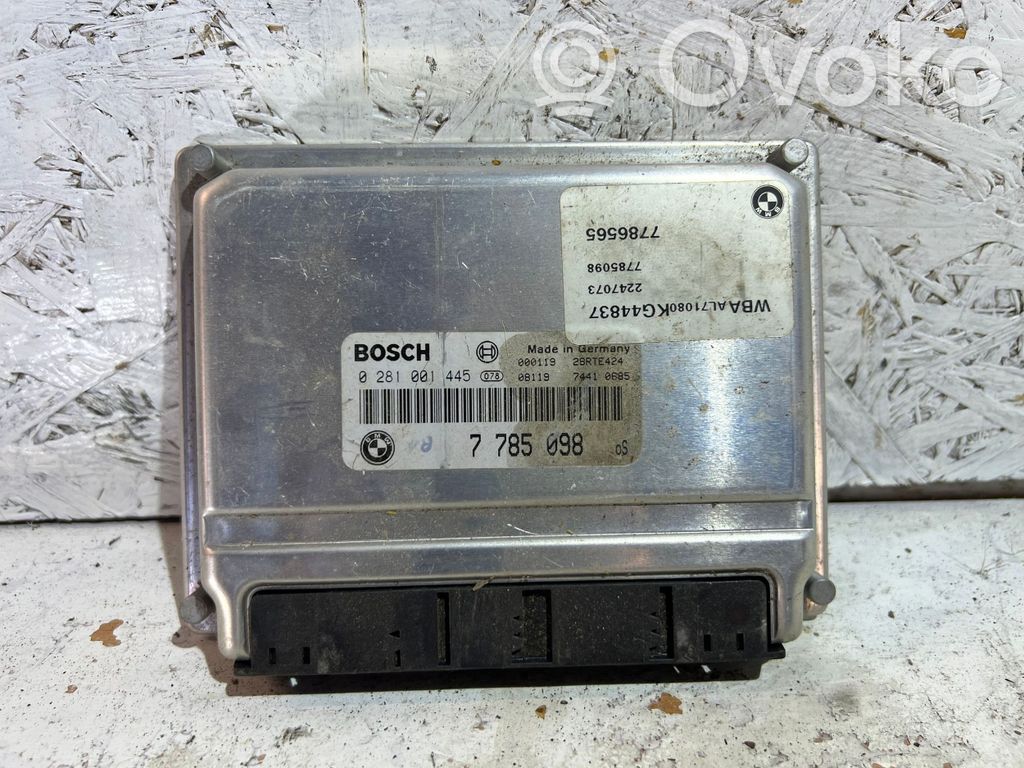 BMW 3 E46 Engine control unit/module 