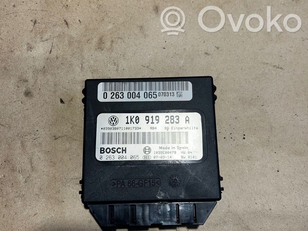 Volkswagen Golf V Parking PDC control unit/module 