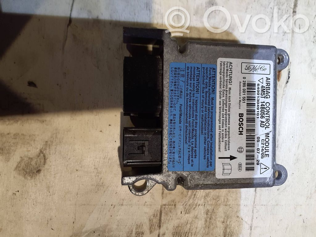Ford Focus C-MAX Airbag control unit/module 
