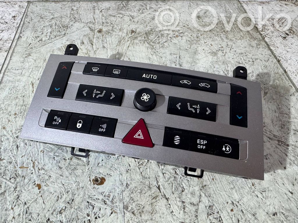 Peugeot 407 Climate control unit 