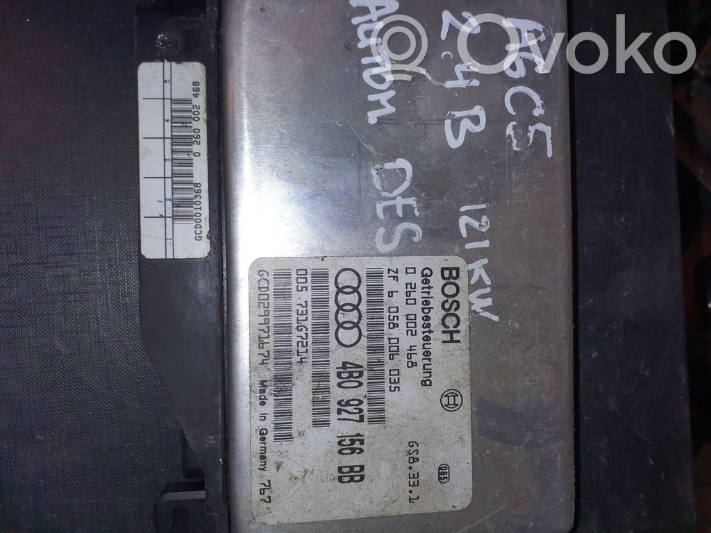 Audi A6 S6 C5 4B Gearbox control unit/module 