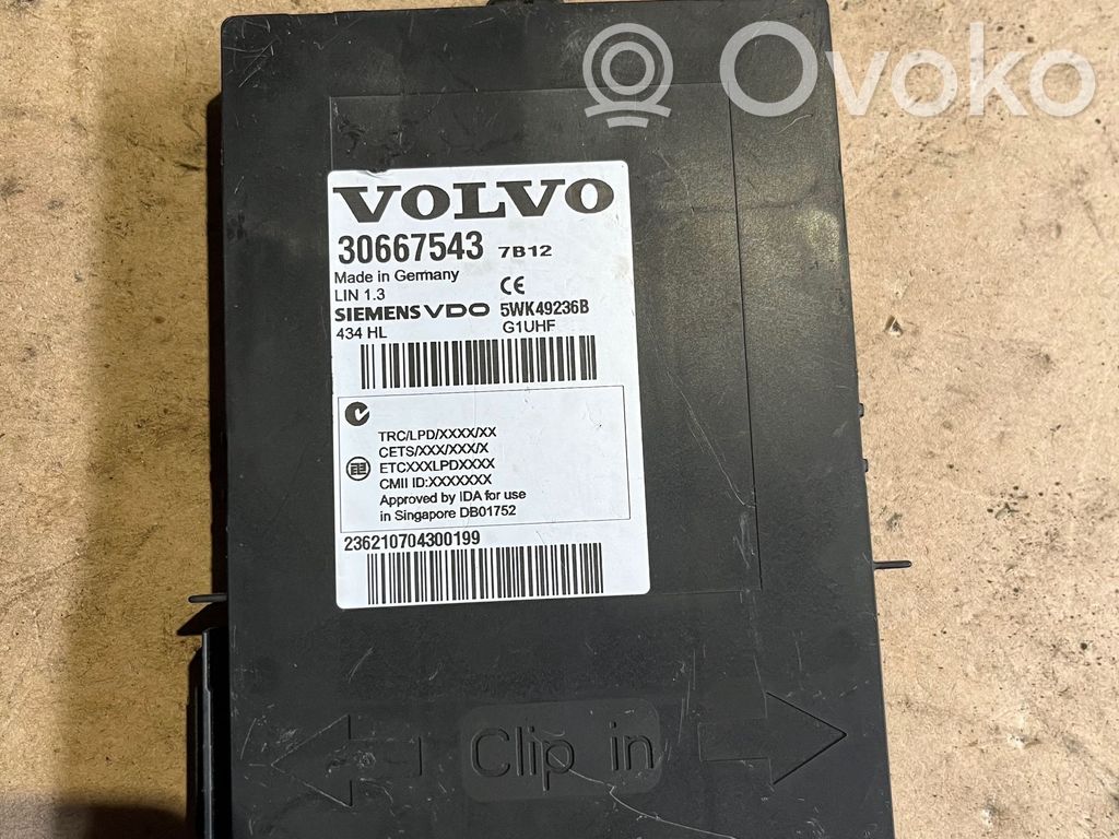 Volvo S80 Other control units/modules 