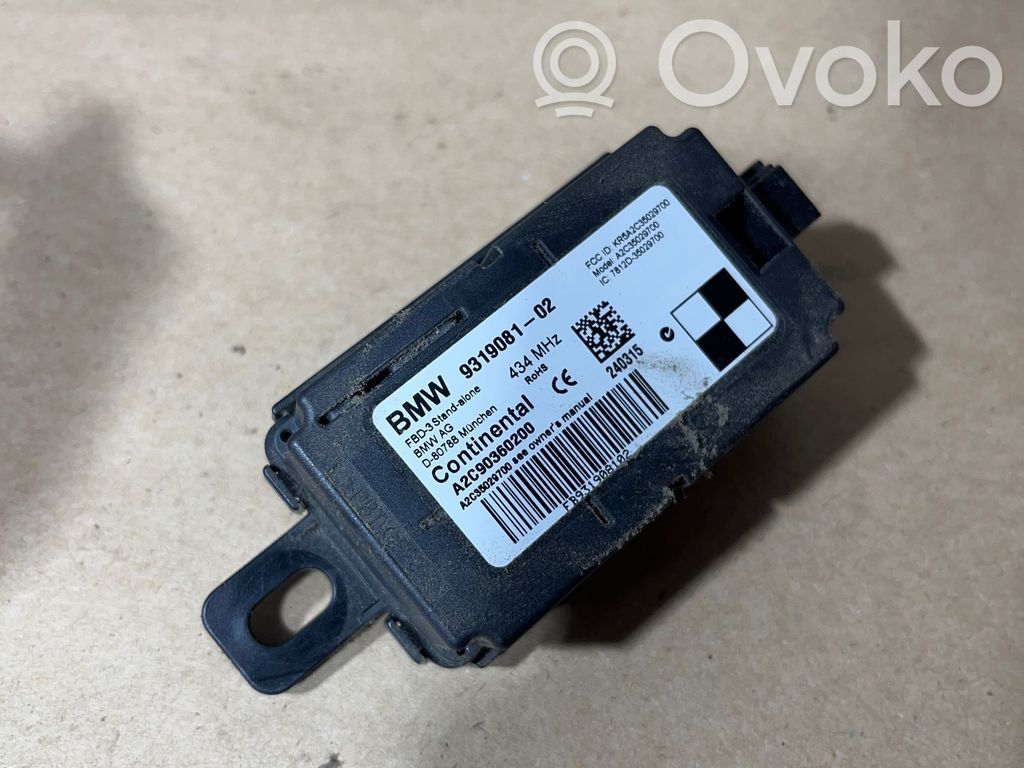 BMW 3 F30 F35 F31 Other control units/modules 