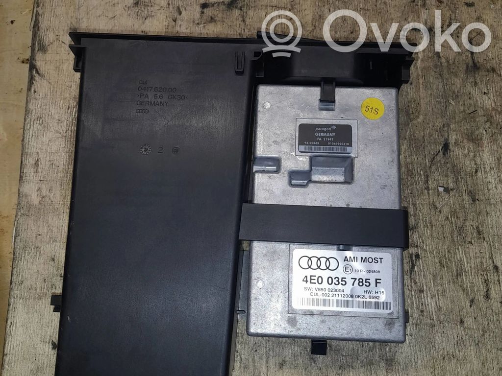 Audi A4 S4 B8 8K MMI control unit 