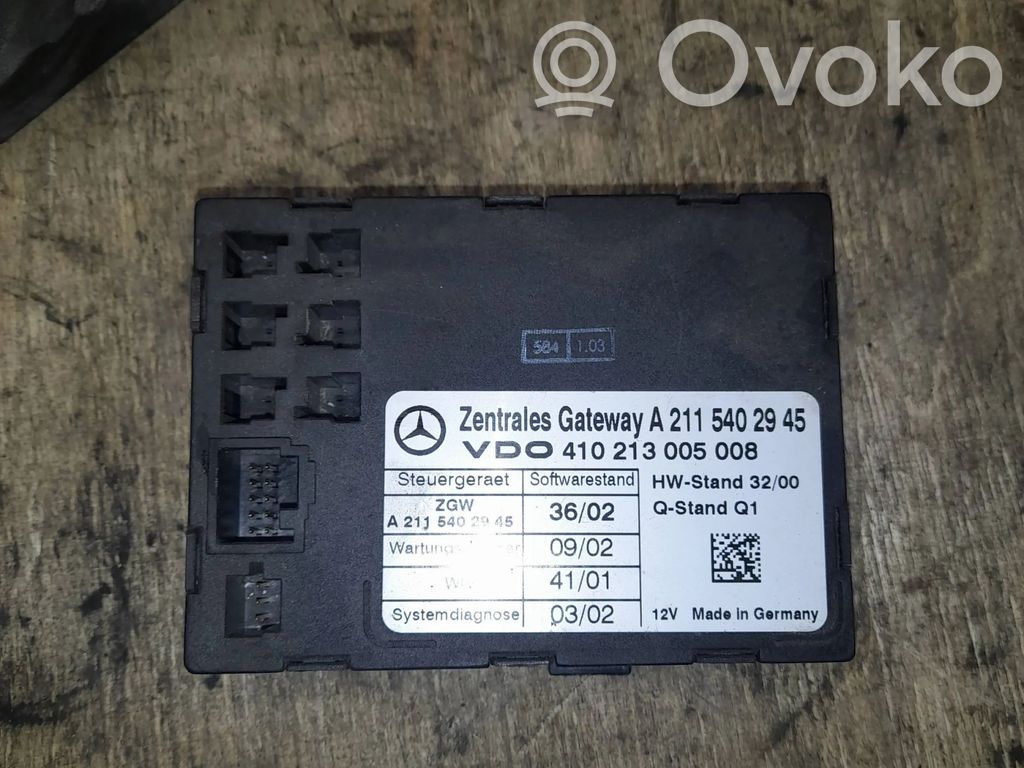 Mercedes-Benz E W211 Gateway control module 