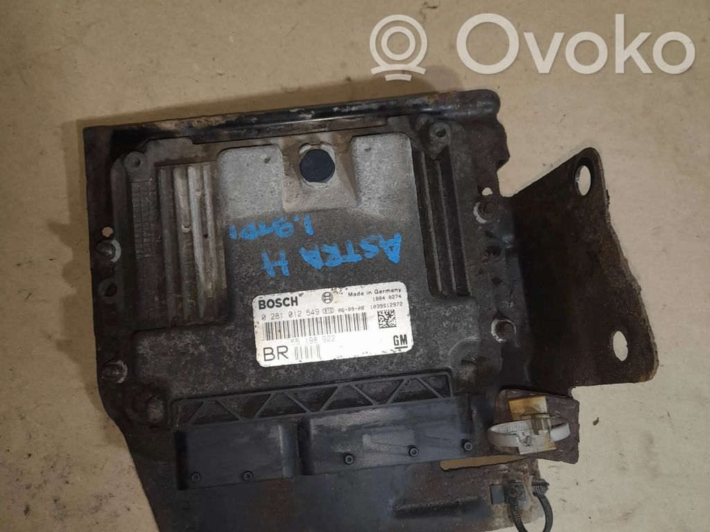 Opel Astra H Engine control unit/module 