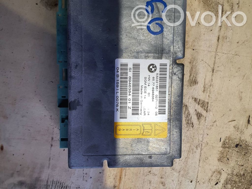 BMW 5 E60 E61 Airbag control unit/module 