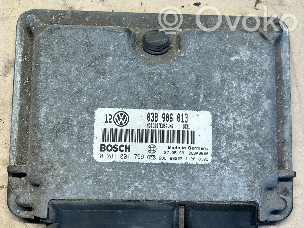 Volkswagen Golf IV Engine control unit/module 
