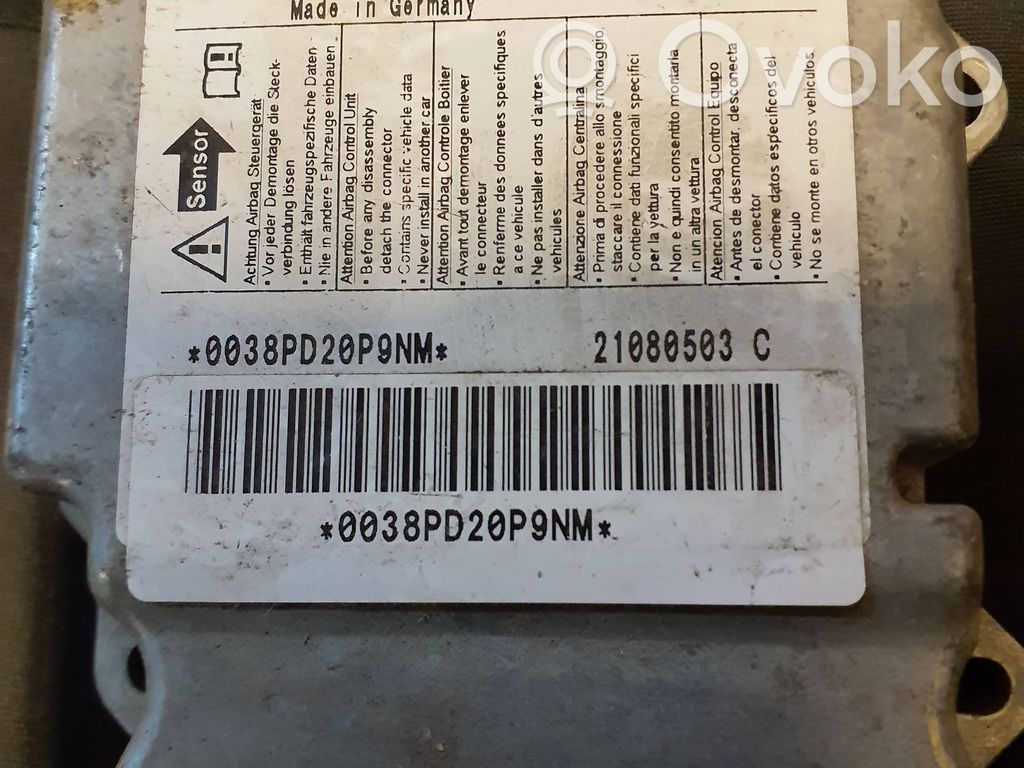 Volkswagen Golf V Unitate/modul de comandă airbaguri 