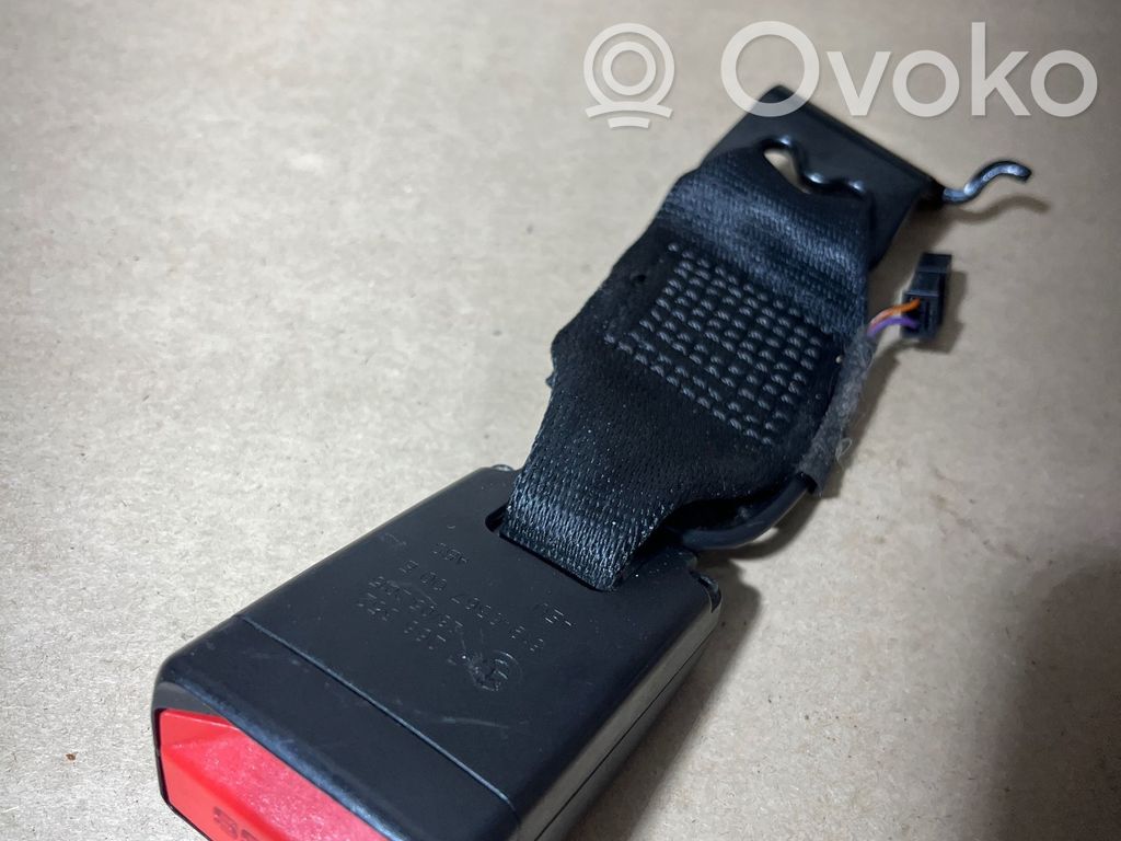 BMW 3 F30 F35 F31 Hebilla del cinturón de seguridad trasero 