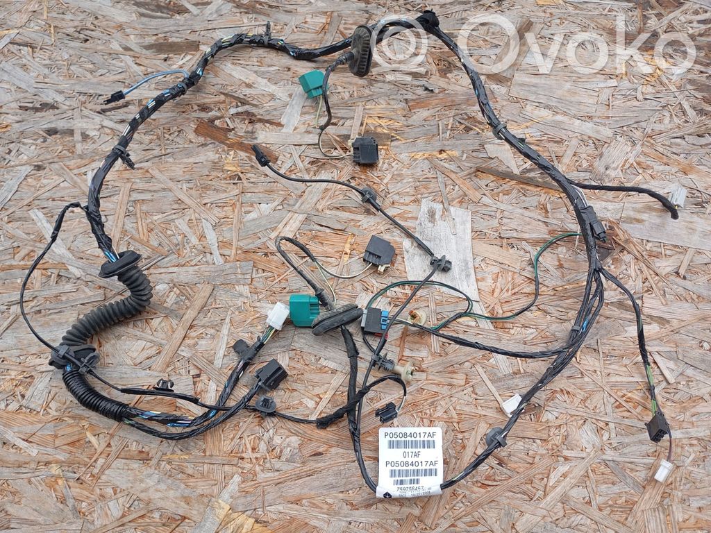 Wiązka przewodów klapy tylnej / bagażnika   P05084017AF,Z59756457