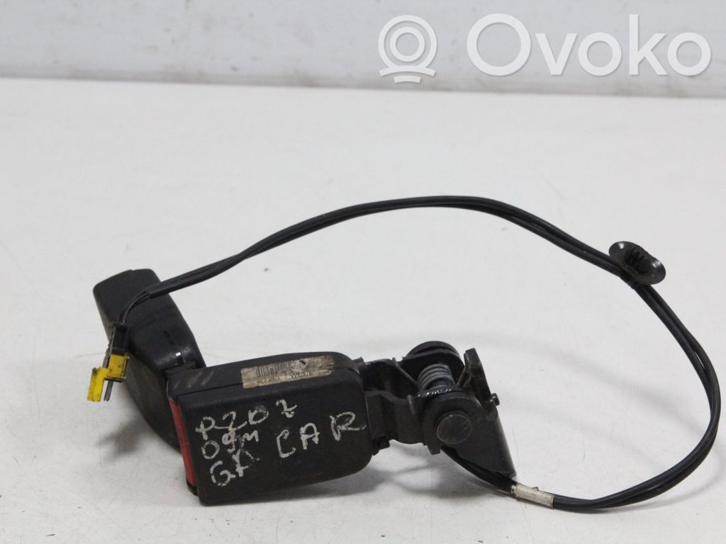 Peugeot 207 Boucle de ceinture de sécurité arrière