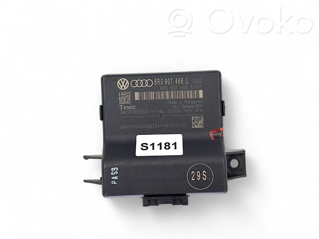Audi A4 S4 B8 8K Gateway control module 