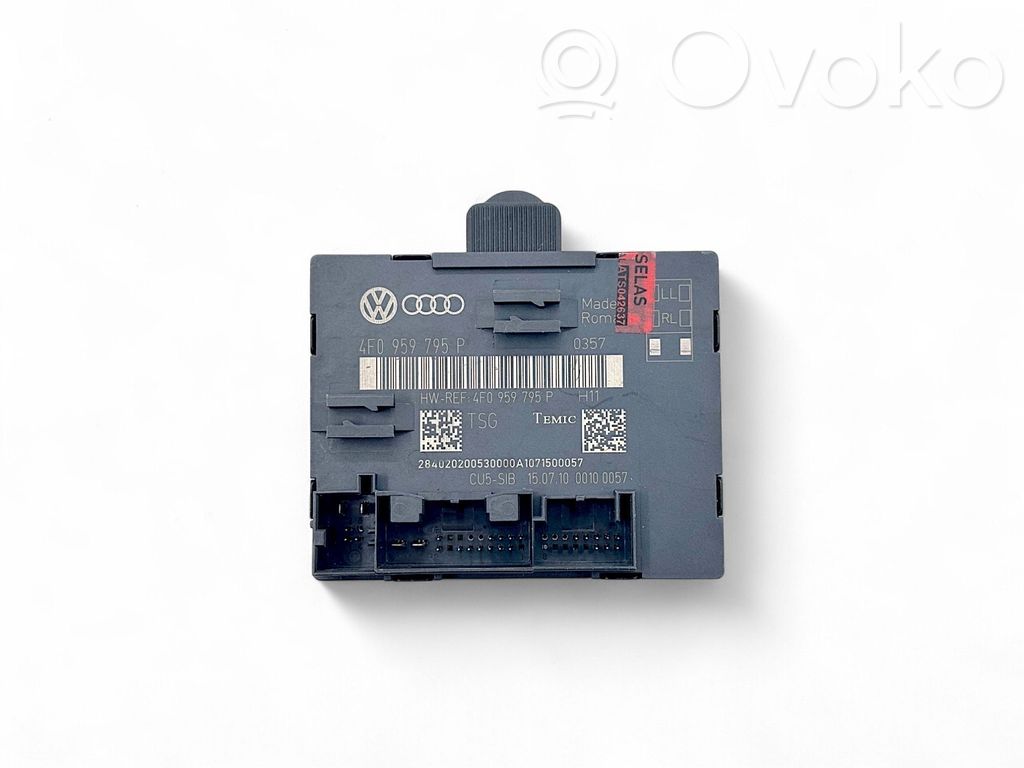 Audi A6 S6 C6 4F Door control unit/module 