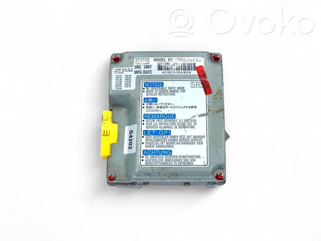 Honda Accord Airbag control unit/module 