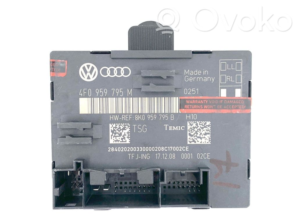 Audi Q7 4L Door control unit/module 
