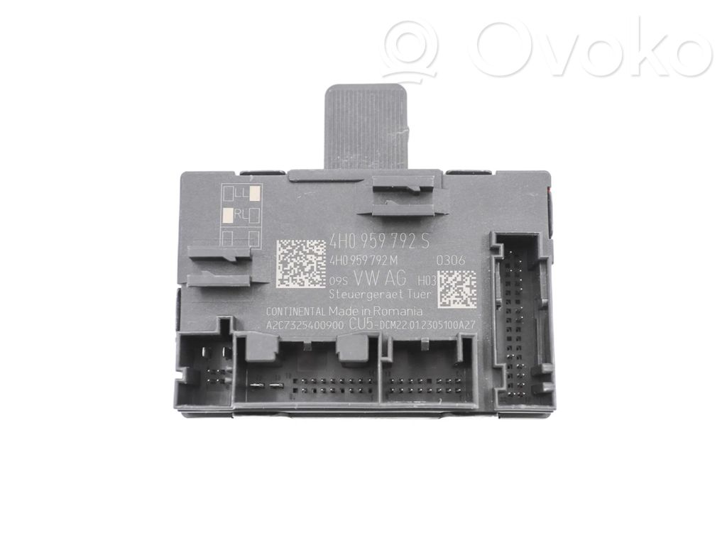 Porsche Macan (95B) Door control unit/module 