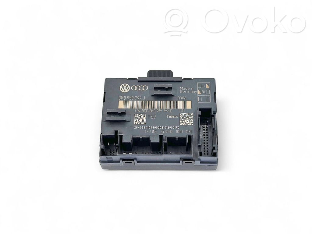 Audi A4 S4 B8 8K Door control unit/module 