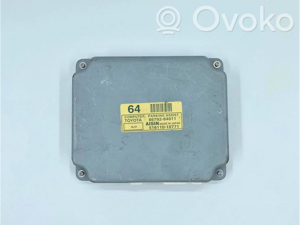 Toyota Corolla Verso AR10 Parking PDC control unit/module 