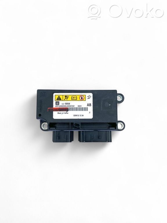 Opel Meriva B Airbag control unit/module 