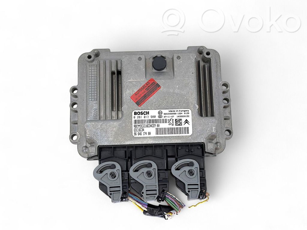 Citroen C4 Grand Picasso Engine control unit/module 