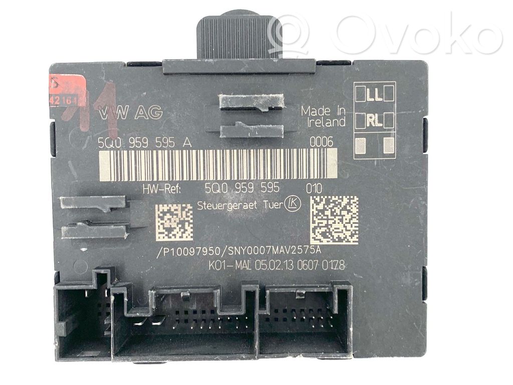 Audi A3 S3 8V Door control unit/module 