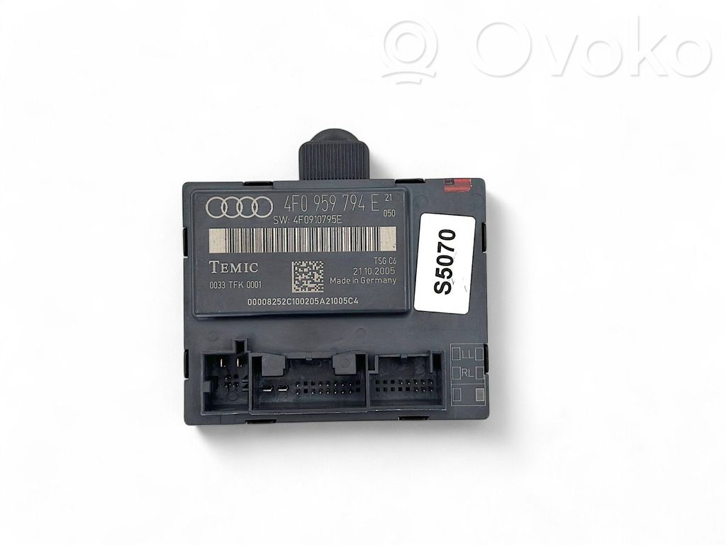 Unité de commande module de porte   4F0959794E,4F0910795E,0033TFK0001