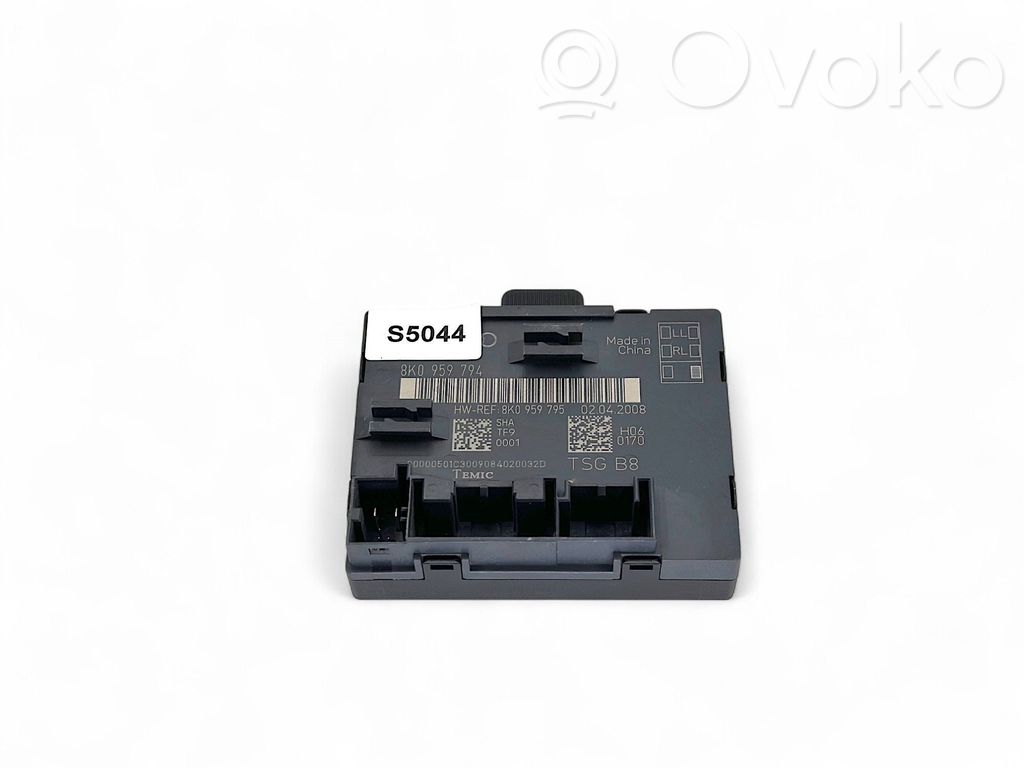 Audi A4 S4 B8 8K Door control unit/module 
