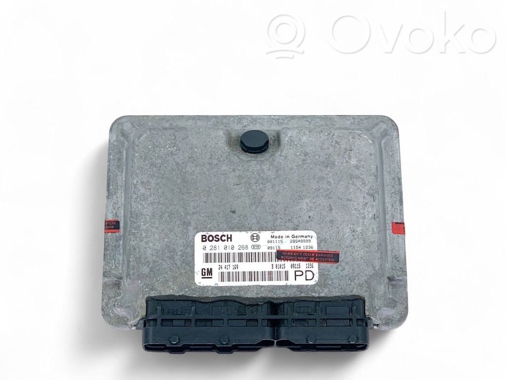 Opel Zafira A Engine control unit/module 