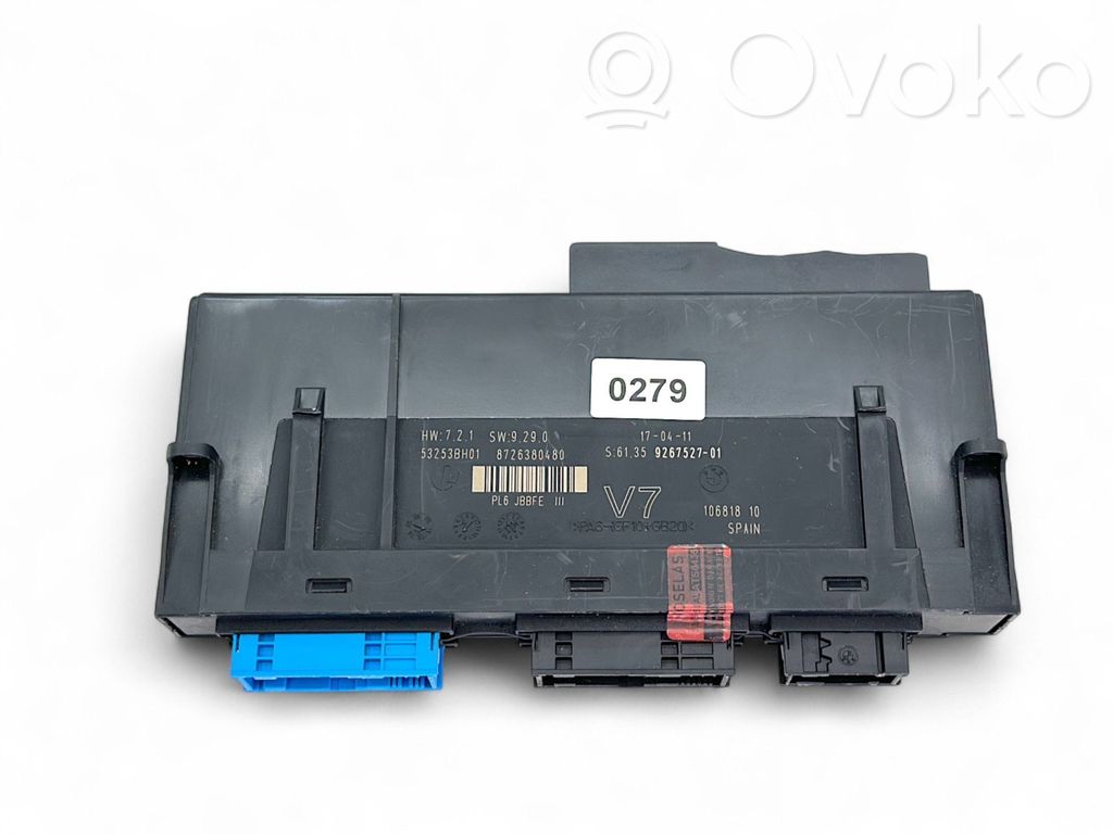 BMW 5 F10 F11 Moduł / Sterownik komfortu 