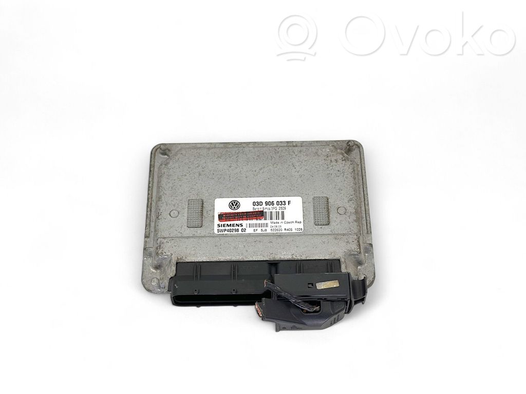 Engine control unit/module   03D906033F,5WP4029802