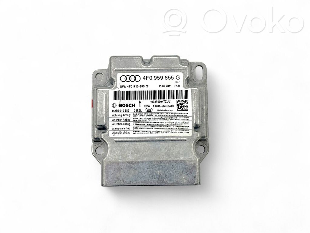 Audi A6 S6 C6 4F Airbag control unit/module 