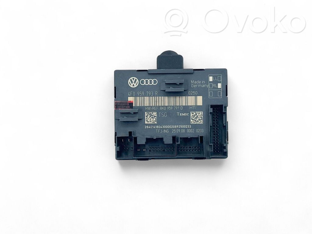 Audi Q7 4M Door control unit/module 
